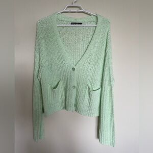 Moon & Madison Cardigan Green